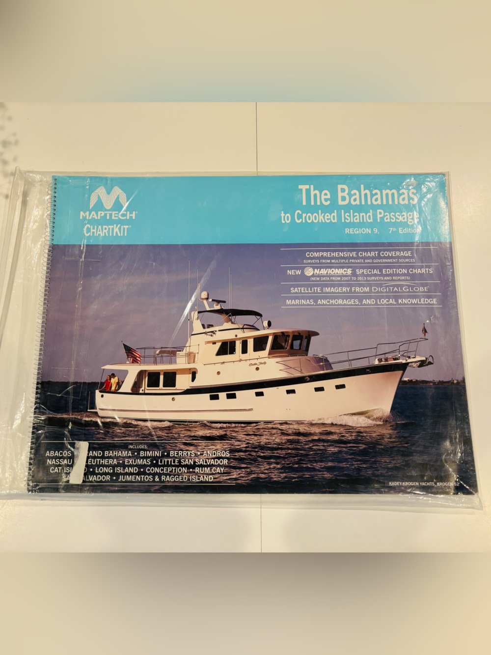 Maptech ChartKit to the Bahamas to Cooked Island Passage Maps